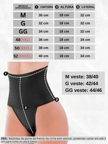 Kit 03 Calcinha Cinta Modeladora Alta Compressão Redutora Pós Parto  - Cinta18