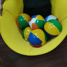 2 件花园投掷游戏裤带接球，专为庭院游戏或户外运动、家人和朋友聚会互动游戏设备、圣诞节和万圣节家居互动物品而设计 - 彩色 - 查看 4