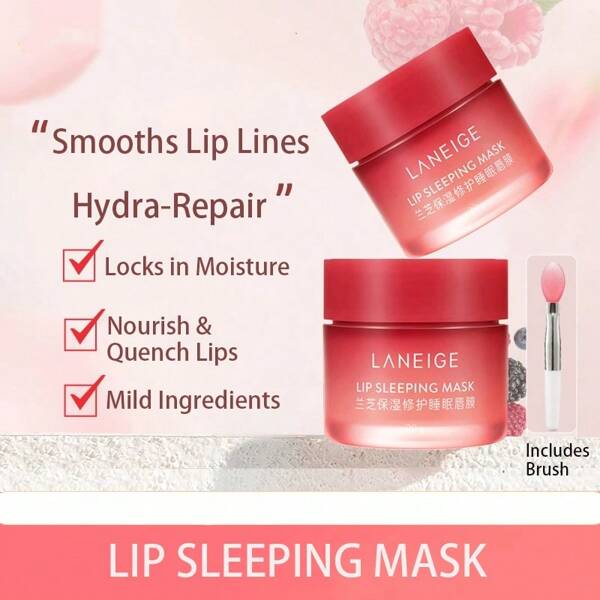 Laneige Máscara labial para dormir_EX 20g/0.7fl.Oz., Apta para uso diario