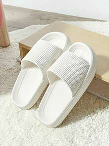 Comfortable Slippers For Women, Summer Outdoor/Indoor House Bathroom Non-Slip Durable Couple Home Slippers, Men Sandals