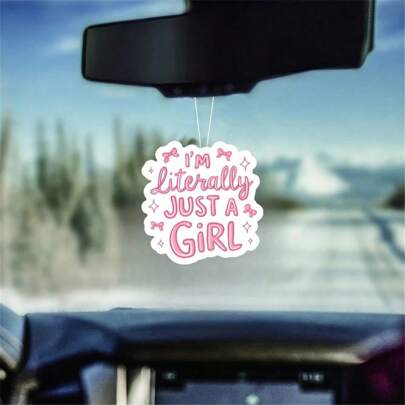 Easypie Selection Calm Cat Expression Pack, Cute Animal Cat Fragrance Tablets Car Air Freshener Wardrobe Air Freshener Aromatherapy Rearview Mirror Decoration Car Interior Decoration Natural Fragrance Air Purifier Cartoon Bathroom Aromatherapy Bag Living Room/Office/Bedroom Wall Decoration