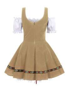 Oktoberfest Carnival Costumes For Women German Dirndl Cosplay St. Patrick's Dress, Halloween