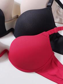 3 件套少女 U 杯文胸，少女美背文胸，聚拢文胸，可切换多种佩戴方式，适合 13-16 岁 - 彩色 - 查看 5