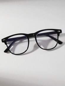 1 pieza/2 piezas/3 piezas Juego de gafas de moda retro y ligeras - Gafas con montura completa a la moda que bloquean los rayos azules - Multicolor - Ver 6