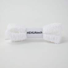 1 Paar bunte, flauschige 1,5 cm breite Plüsch Schnürsenkel für den Alltag