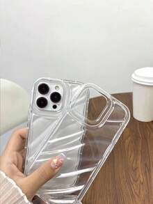 4 件透明防摔手机壳，4 种不同风格的透明多功能手机壳，时尚简约设计手机壳，适用于 17 Pro Max、13、15、16 Pro Max、16、14、16 Plus - 彩色 - 查看 4