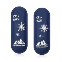 可重复使用凝胶可冷冻热敷冰袋专业冰袋便携式户外旅行冷藏袋适用于腿部膝盖头痛