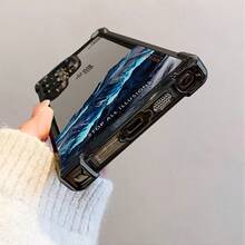 Fashion Snow Mountain Creative Phone Case For Samsung S25 S24 S23 S22 S21 FE Ultra Plus 4G 5G Shockproof Transparent Soft Back Cover - 混合色 - 查看 6