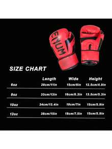 Guantes de boxeo para niños y adultos, guantes de entrenamiento de kickboxing para hombres y mujeres, guantes de saco de boxeo, guantes de Muay Thai MMA - Blanco - Ver 6