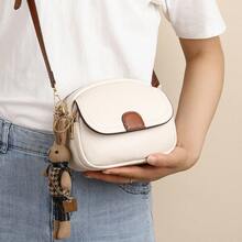 New Women's Crossbody Bag - Soft Leather, Spring-Ready And Versatile, High-Quality Texture, Exclusive Design, Also As A Shoulder Bag