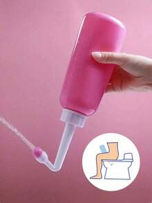 350/500ml, 3 opciones de color, bidé portátil posparto para viajes, botella rociadora de limpieza perineal a prueba de fugas, 350/500ml, 3 opciones de color, dispositivo para ayudar a limpiar el trasero. Suministros esenciales de baño para viajes navideños, accesorios de baño, herramientas de baño