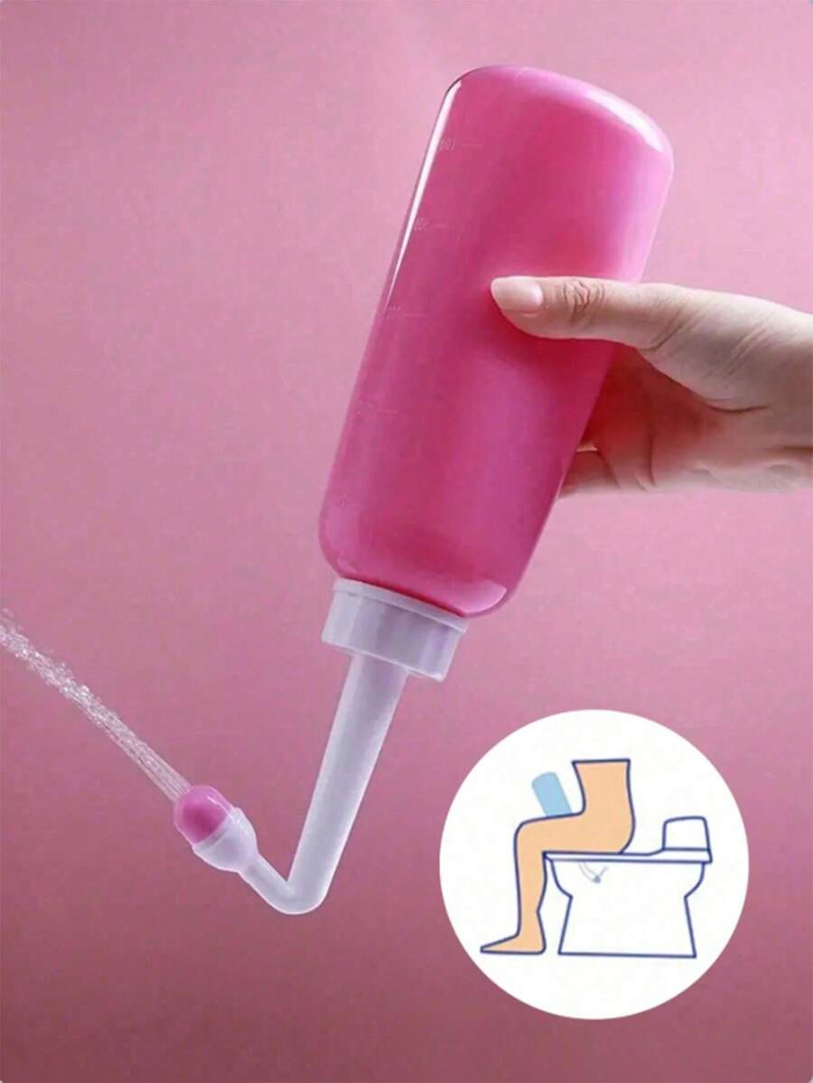 350/500ml, 3 opciones de color, bidé portátil posparto para viajes, botella rociadora de limpieza perineal a prueba de fugas, 350/500ml, 3 opciones de color, dispositivo para ayudar a limpiar el trasero. Suministros esenciales de baño para viajes navideños, accesorios de baño, herramientas de baño