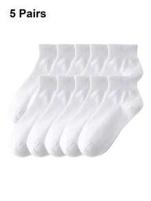 1/4/5/8/10 Paar gestreifte Muster Damen Herren Unisex Paar Sport Socken Knöchelsocken Frühling Sommer Geschenke