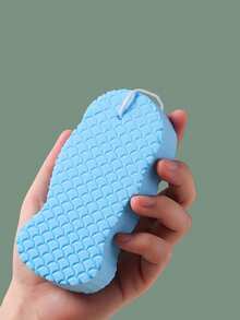 1块装去角质海绵、擦洗海绵、沐浴海绵，鱼鳞纹3D沐浴海绵，沐浴过程中不会伤害肌肤。高密度印花沐浴海绵。淋浴配件，沐浴海绵工具。（由于批次不同，海绵上的印花方向可能有所不同） - 彩色 - 查看 12