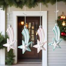 Spruce Up Your Christmas Tree With These Festive Hanging Decorations In Pretty Pastel Shades - Mint Green - View 2