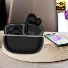 ‌Audífonos Inalámbricos TWS Bluetooth con Control Táctil - negro y gris - Ver 10