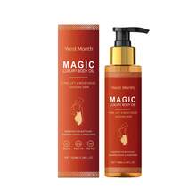 100ml Magic Luxury Body Tightening Oil Reduce Fine Line Sagging Skin Deep Moisturizing Smooth Brightening Enhanced Elasticity Rejuvenating Repairing Nourishing Body Massage Oil - 紅色 - 查看 2