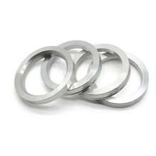 Anillos de centrado de llantas de aleación de aluminio (paquete de 4) para VW Audi (57,1-67,1 mm) - Unitalla - Ver 1