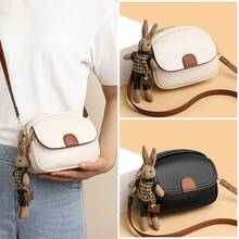 New Women's Crossbody Bag - Soft Leather, Spring-Ready And Versatile, High-Quality Texture, Exclusive Design, Also As A Shoulder Bag