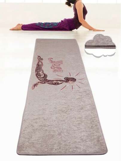 Made In Turkey – 60x200 Cm Yoga Mat | Washable, Non-Slip Fitness & Pilates Mat | Comfortable & Durable For Home Workouts
