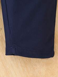 1 conjunto de terno formal para bebê menino, smoking para presente de festa de aniversário e casamento, conjunto 2 em 1 de blusa de manga comprida + calça, roupa de batizado para cavalheiro, presente de Natal, roupas para criança de 1 ano, terno para festa escolar - Azul marinho - Ver 6