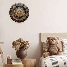 1 Set Quarz-Uhrwerk-Kit, enthält 4 Zeiger, 2 Schaftlängen verfügbar: 5 mm & 15,4 mm Gewinde, für Wand- und Tischuhrenreparatur, Ersatz und Selbstbau, geeignet für Heim, Büro Dekoration und Geschenke Heimdekoration Raumdekoration