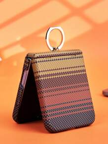 1 pieza Funda protectora con anillo arcoíris compatible con Samsung Galaxy Z Flip 6, Funda con adsorción magnética para Samsung Galaxy Z Flip 5, adecuada para niñas, niños, adolescentes y niños, resistente a golpes, sencilla y elegante para teléfono