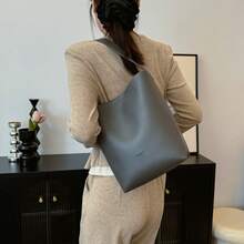Women Shoulder Bags - 灰色 - 查看 6