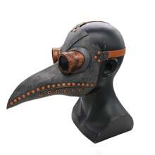 1pc Realistic Bird Beak Mask, Headpiece Costume Prop, Bird Doctor Mask, Masquerade Party Festival Bar Decor, Horror Style Mask