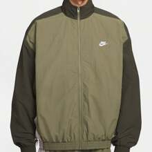 Nike Chaqueta deportiva de hombre con paneles de contraste tejidos AS M NK CLUB WVN TRK JKT OS HQ6110-222