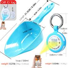 ThinkPet 1 pieza Etiqueta de identificación de mascota con característica de animal doméstico - Esencial para recuperar artículos perdidos, adecuado para mascotas, ancianos y niños. Escanee el código QR del producto para hacer una llamada telefónica al propietario; (Nota: no es adecuado como gato, ya que puede ser demasiado grande.NO NO hay necesidad de componentes GPS) (Sin necesidad descargar la aplicación.