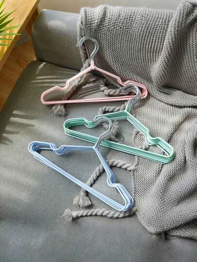 20 pièces/10 pièces Étagère de rangement pour vêtements de bébé, Séchoir à vêtements pour enfants, Séchoir à vêtements durable antidérapant, Organisation de rangement à la maison, Pour la salle de bain, la chambre, le placard, la penderie, la maison, le dortoir