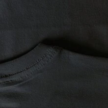 Camiseta Personalizada 100% Algodão com Frase Divertida para Pais - Preto - Visão 5