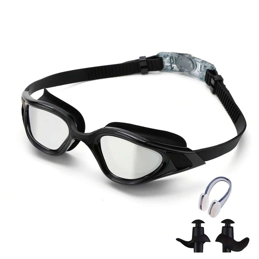 Professional Adult Anti-Fog UV Protection Lens Men Women Swimming Goggles Waterproof Adjustable Silicone Swim Glasses In Pool