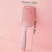 Fluffy High Crown Hair Comb, A Hair Styling Artifact Exclusive For Women, Long Hair Styling, Massage Meridian Airbag Ribbed Cushioned Comb