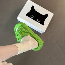 Women Home Slippers - 綠色 - 查看 5