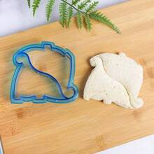 1/2/3/4 Pcs Dinosaur Sandwich Cutter Set, Kids Plastic Bread Mold, Bento Lunch Accessories, Toast Cutter, Suitable For School Lunch, DIY Cute Sandwich Making Tools - Multicolor - View 7