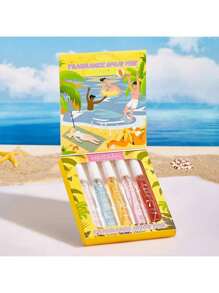 5/4/1pc 40ml Brazilian Fragrance Spray, Beautifully Packaged In A Gift Box. This Home Air Freshener Has The Functions Of Deodorizing And Enhancing Fragrance, With A Long-Lasting Scent That Is Easy To Carry. It Comes With Five High-Quality Scents And Is The Best Choice For Gifting - Multicolor - View 19