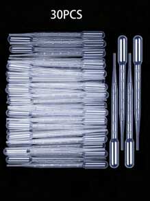 100/60/30/1 3ml塑料透明移液器，刻度一次性滴管，精油滴管，喂料器，随机分配实验室移液器粉末返校