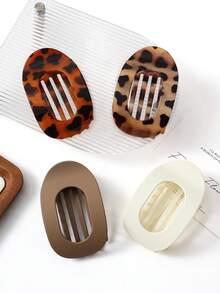 1pc/4pcs Retro Matte Solid Color Flat Alligator Hair Clip Hair Claws, Simple Versatile Hairclips Suitable For Long And Thick Hair,Hair Accessory,Hair Accessories,Hair Accessories For Women,Fall,Travel,Hair Tools,Accessories Women,Hair Stuff,Fall,Hair Accessories,Hair Accessories For Women,Travel,Hair Accessories,Accessories Women,Hair Accessory,Hair Accessories Women,Hair Tools,Hair Stuff,Stuff,Beauty Accessories,Gifts,Travel,Gifts For Women,Hair Stuff,Stocking Stuffers,Stocking Stuffers,Stocking Fillers,Stocking Stuffers For Women,Stocking Fillers Women, Gifts,Gifts, Stocking Fillers,Gifts For Women,Gift, Gift,Stocking Stuffers For Adults,Stocking Fillers For Adult,Hair Stuff,Women's Accessories,Stocking Stuffer,Coming-Of-Age Hair Accessory, Hair Accessories,Gift Ideas For Women,Beauty Stocking Fillers, Gifts For Women - Multicolor - View 15