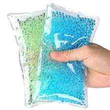 Reusable Gel Ice Pack, Suitable For Both Cold And Hot Compresses, Soft And Compact Gel Cooling Pad, Multi-Purpose