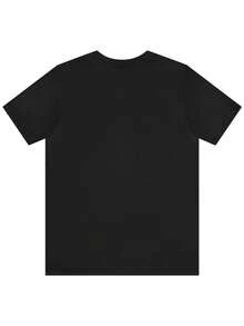 Men'S Vintage Rock Band Graphic T-Shirt - Rolling Stoned Print, Short Sleeve, Crew Neck, Cotton, Summer Casual Top, Ideal For Travel, Dates, Beach, Vacation, Festival Gifts - 黑色 - 查看 2