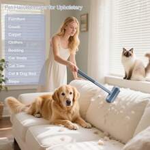 1pc Multi-Functional 4-In-1 Pet Brush, Two-Way Felt Removal Design, Washable For Easy Cleaning, For Pet Cat And Dog Hair Removal, Carpet, Bed, Clothing And Glass Cleaning, Pet Cleaning Suppliescachorro Feliz