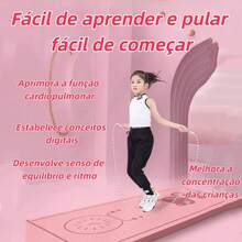 Professional Men's And Women's Weight Loss And Fitness Speed Jump Rope - Pink - View 5