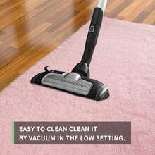 Sour Lemon Rugs Living Room 200x300cm, Grey Area Rugs For Bedroom, Washable Anti Slip Extra Large Shaggy Soft Rug Fluffy Modern Floor Carpets Mat Beside Carpet, Long Runner Rug For Hallway - Pink - View 8