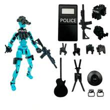 13 piezas de figuras de juguete articuladas impresas en 3D, conjunto de uniformes versátiles, modelo de ensamblaje de muñeca de alivio del estrés - Multicolor - Ver 5