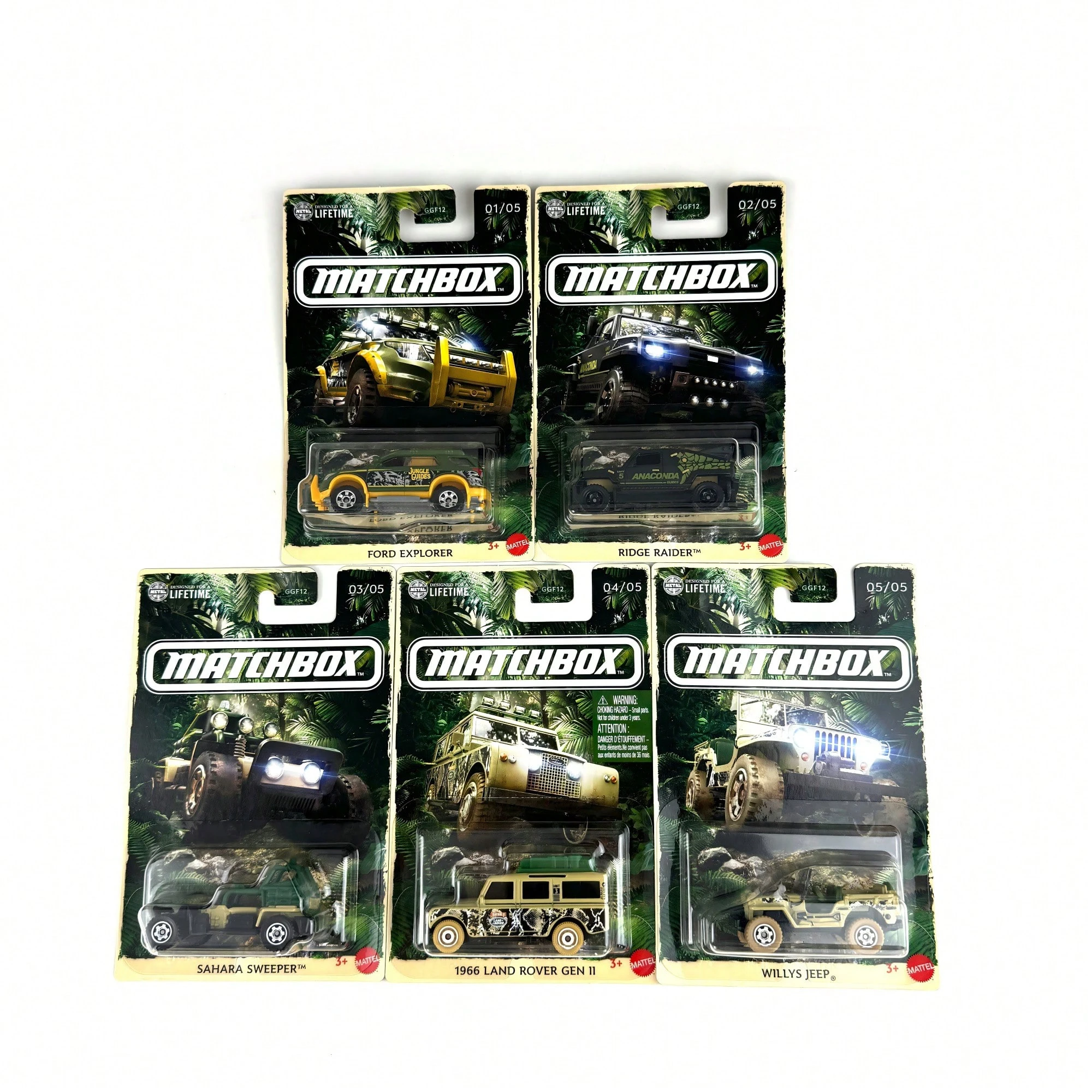 Matchbox City Hero Transportation Series (Theme Edition) GGF12 - 5-piece Pack