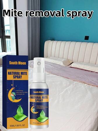1 st, örtspray för kvalsterborttagning 120 ml, spray för kvalsterborttagning i flera miljöer, vård av sängkläder i sovrumssoffan, snabb rengöring, lätt att bära, lätt att använda. Inga kemikalier