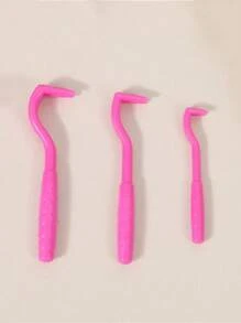 3pcs/Set Pet Ticks Remover Tool, Flea Removal Hook, Pet Grooming Tool For Dogs And Cats