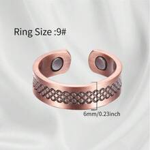 Copper Bracelet For Men Women, Magnetic Bracelets For Men With 3500 Gauss Magnets, Copper Jewelry Adjustable Cuff Bangle For Christmas Gift